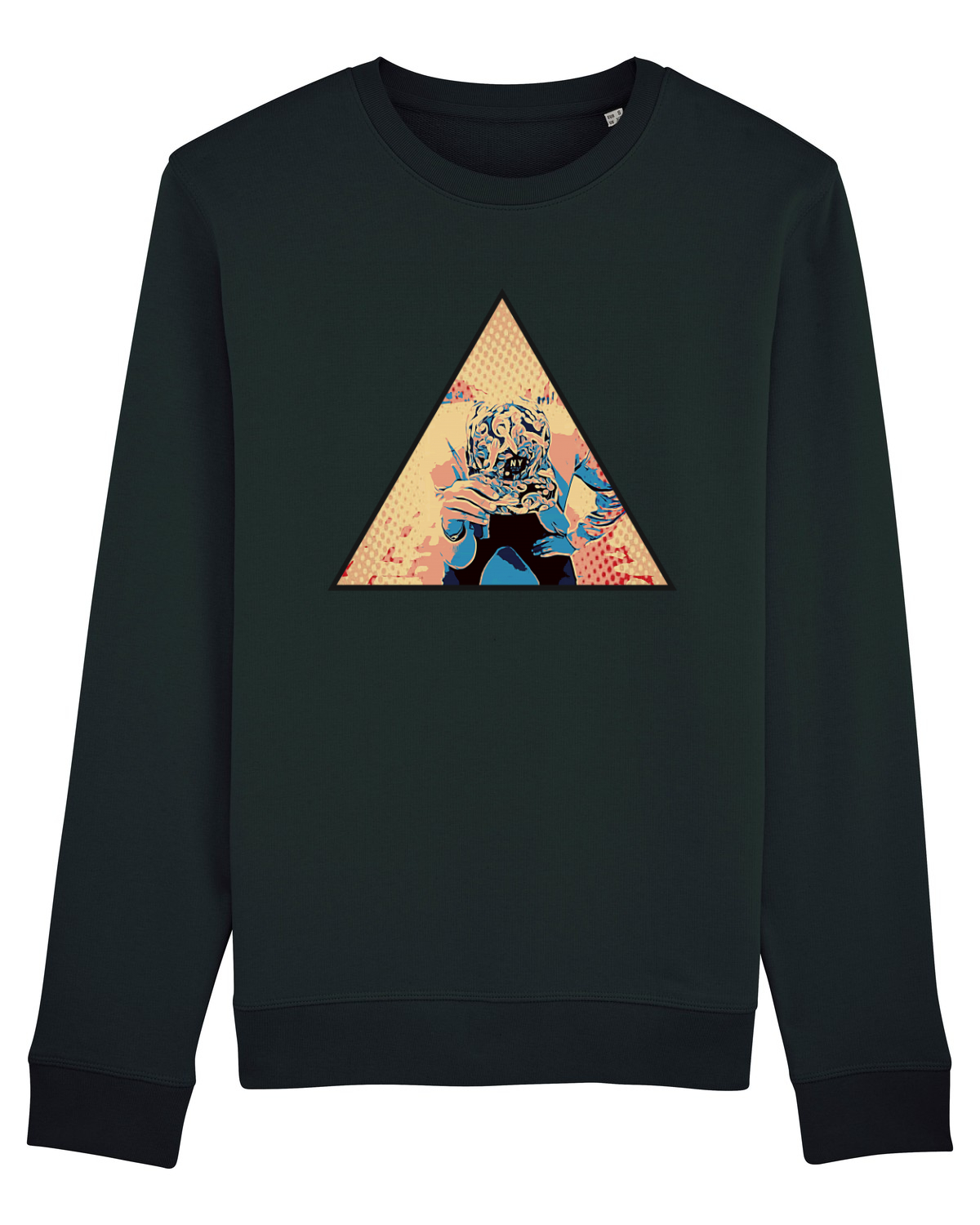 Bluză mânecă lungă Unisex Rise Black