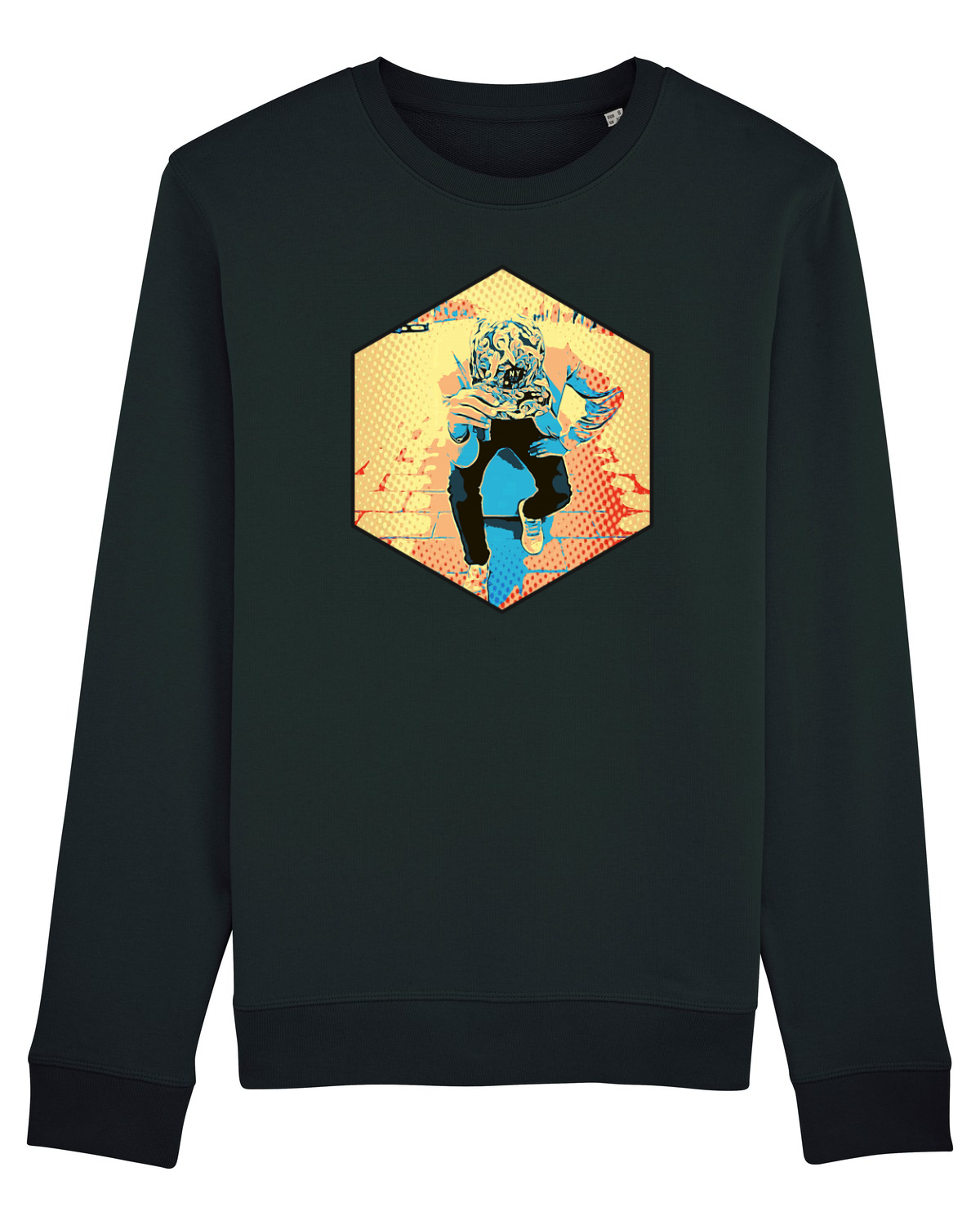 Bluză mânecă lungă Unisex Rise Black