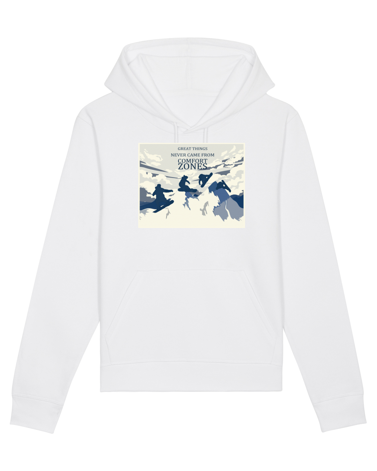 Hanorac Unisex Drummer White