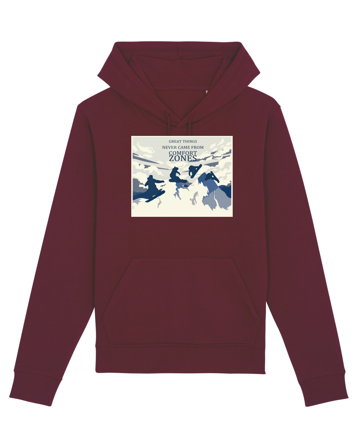 Hanorac Unisex Drummer Burgundy