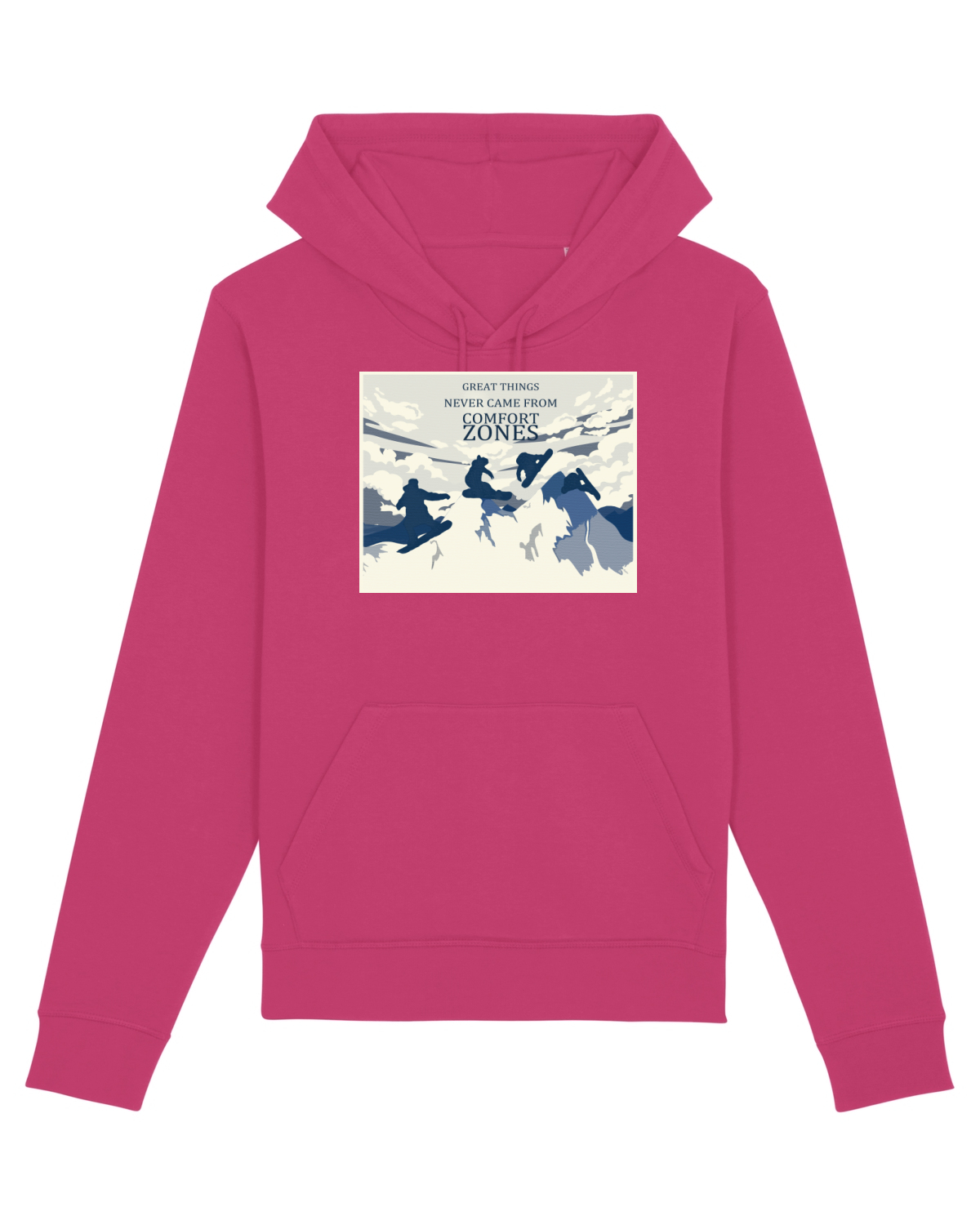Hanorac Unisex Drummer Raspberry