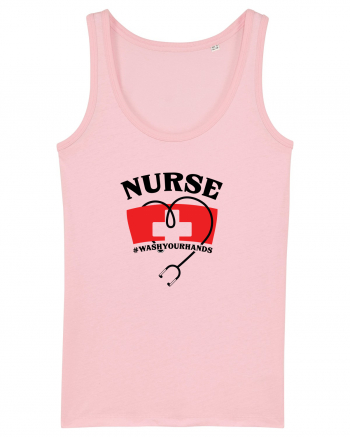 Nurse Wash your hands Cotton Pink