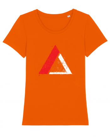 Triagle logo Bright Orange