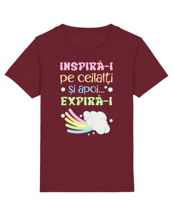 Inspira-i pe ceilalti Burgundy