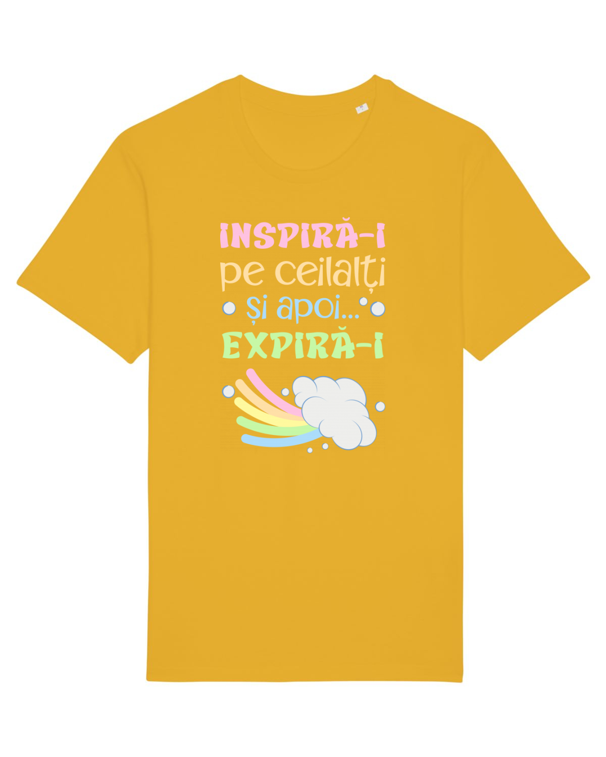 Tricou mânecă scurtă Unisex Rocker Spectra Yellow