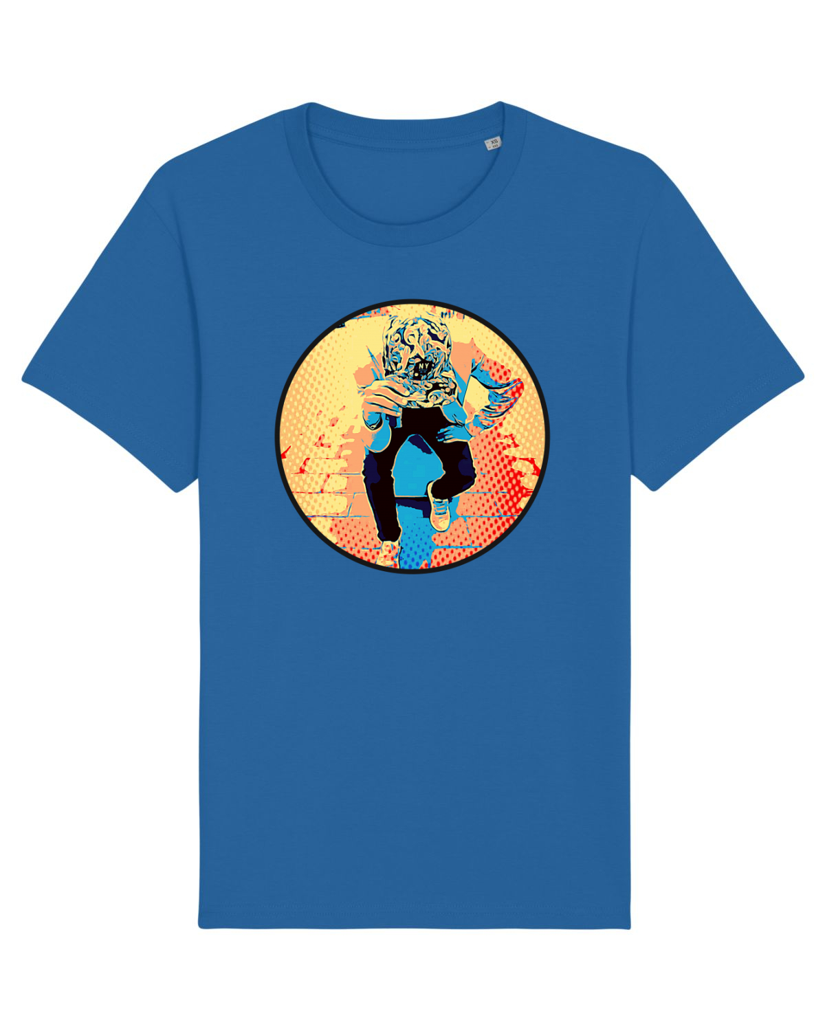 Tricou mânecă scurtă Unisex Rocker Royal Blue