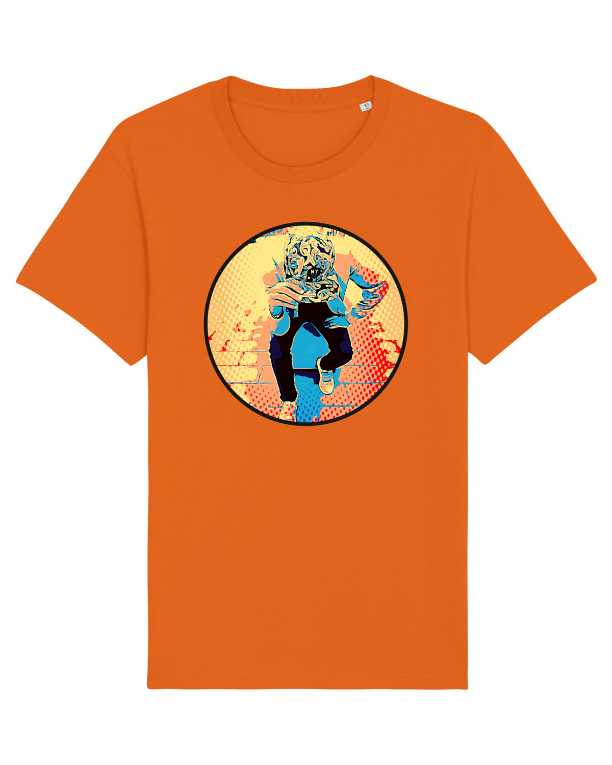 Tricou mânecă scurtă Unisex Rocker Bright Orange