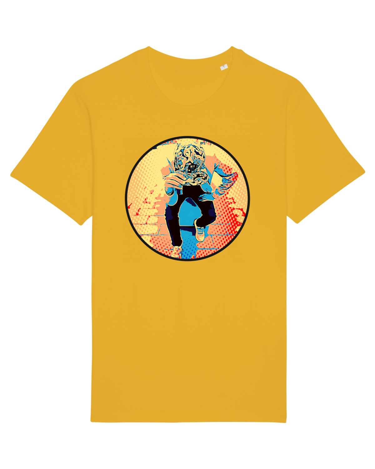 Tricou mânecă scurtă Unisex Rocker Spectra Yellow