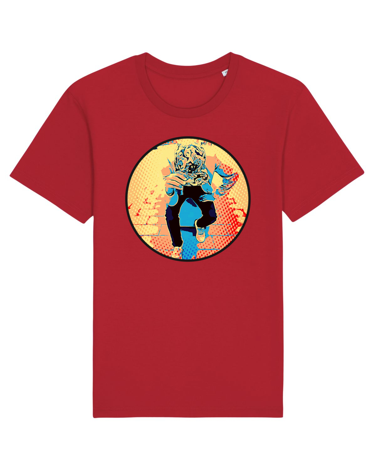 Tricou mânecă scurtă Unisex Rocker Red
