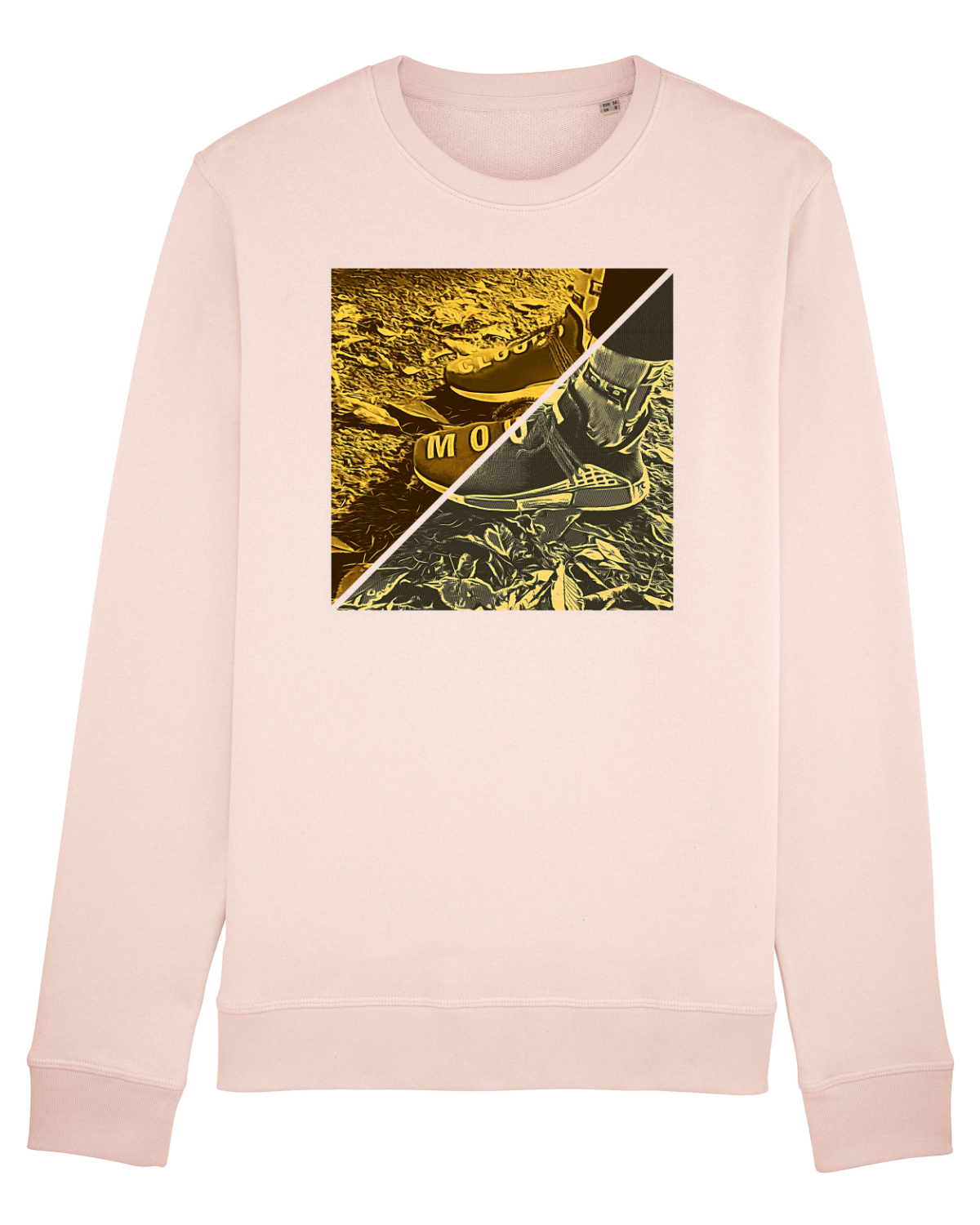 Bluză mânecă lungă Unisex Rise Candy Pink