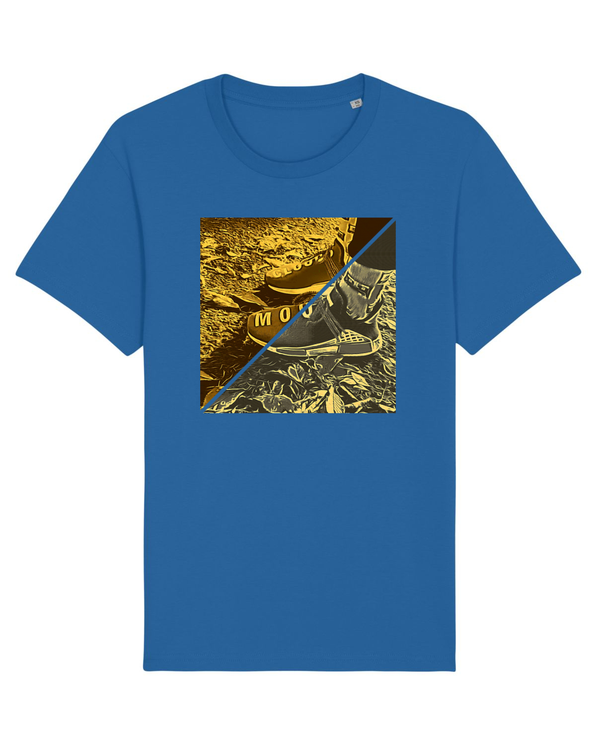 Tricou mânecă scurtă Unisex Rocker Royal Blue
