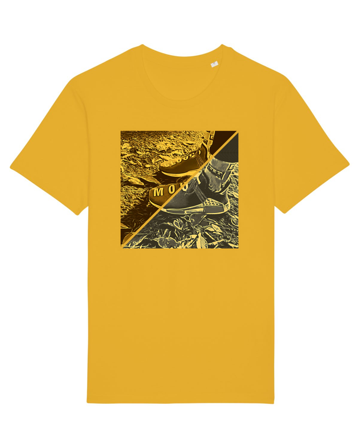 Tricou mânecă scurtă Unisex Rocker Spectra Yellow