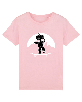 Robot Skater Cotton Pink