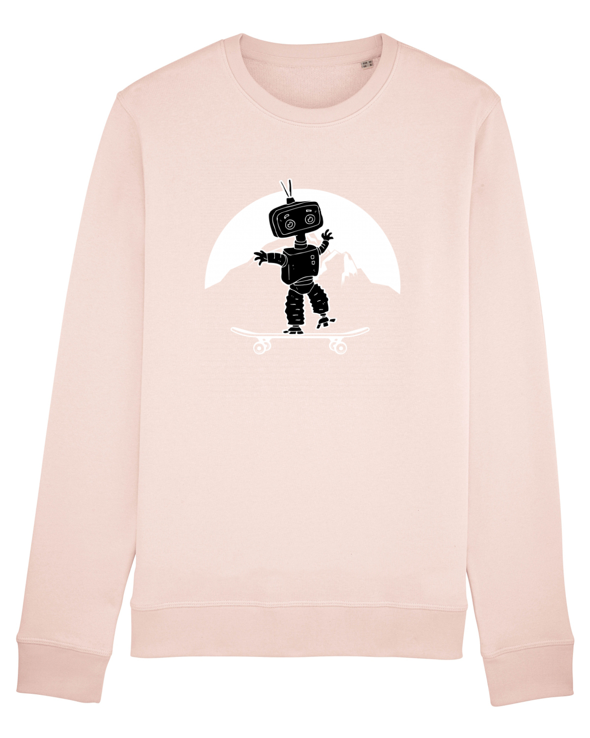 Bluză mânecă lungă Unisex Rise Candy Pink