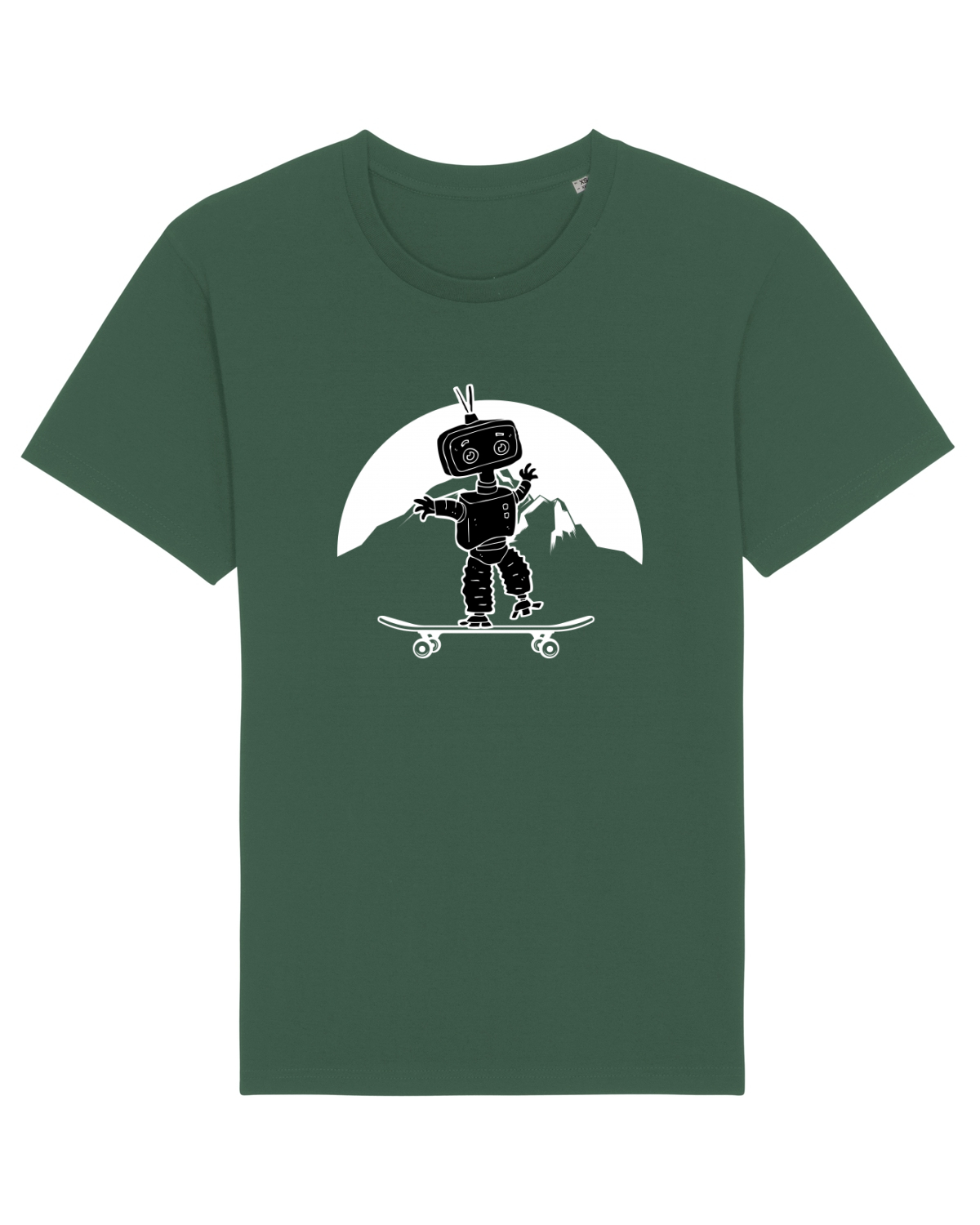 Tricou mânecă scurtă Unisex Rocker Bottle Green