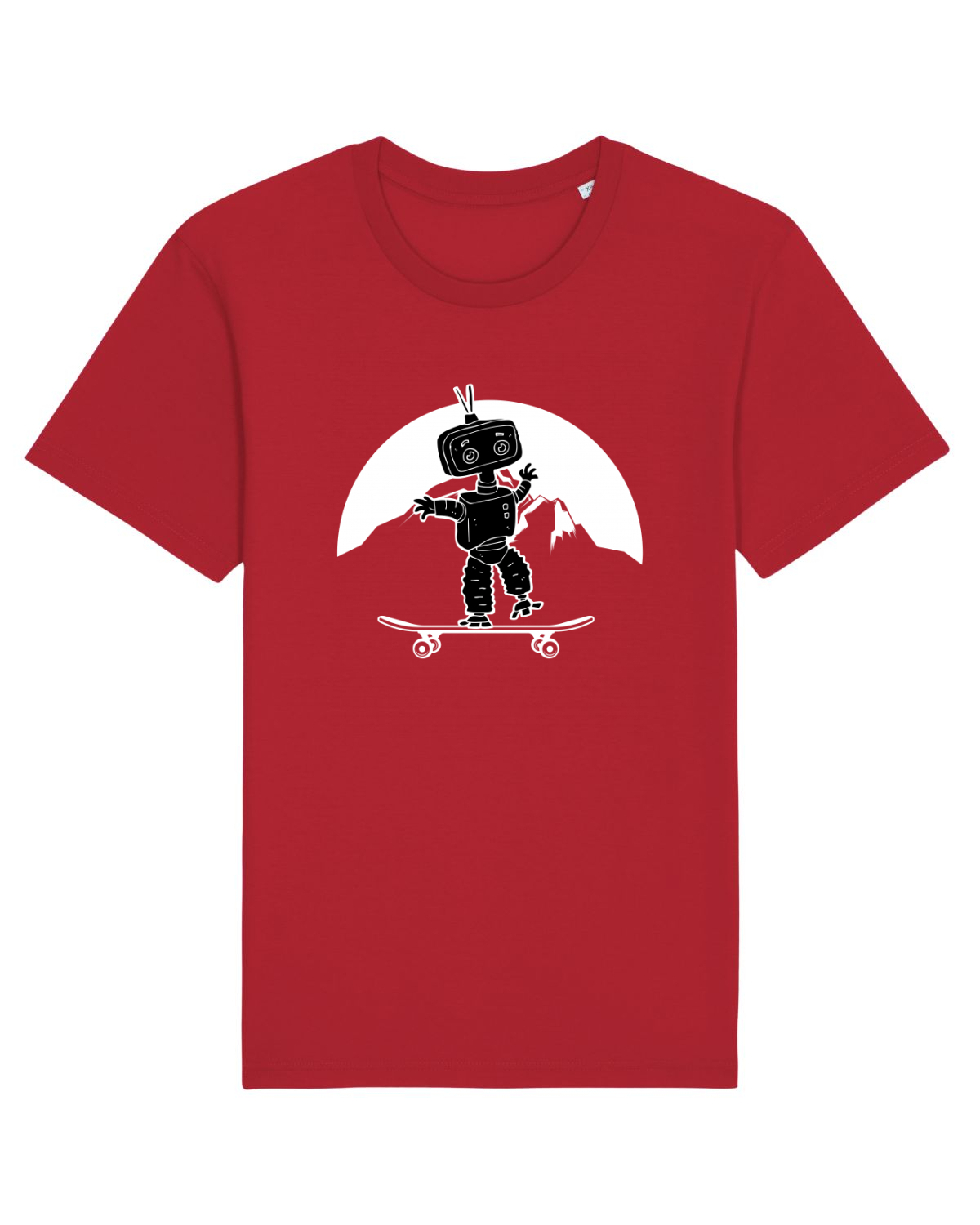 Tricou mânecă scurtă Unisex Rocker Red