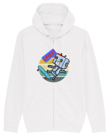 Robot Skater White