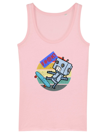 Robot Skater Cotton Pink