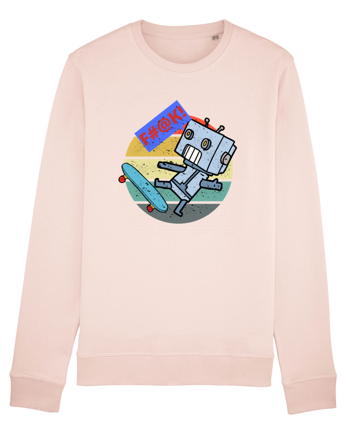 Bluză mânecă lungă Unisex Rise Candy Pink
