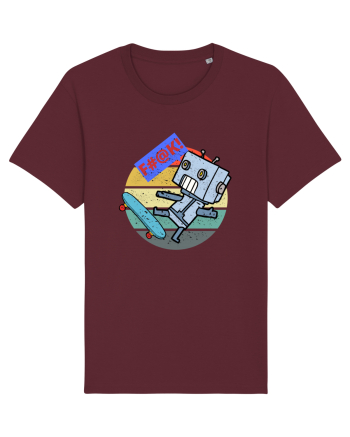 Robot Skater Burgundy