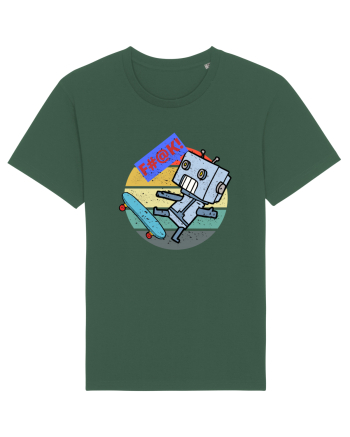 Robot Skater Bottle Green