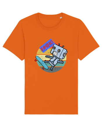Robot Skater Bright Orange