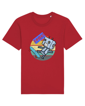 Robot Skater Red