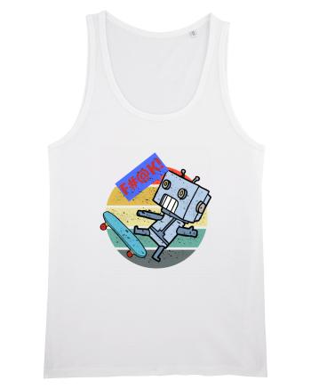 Robot Skater White