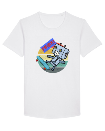 Robot Skater White