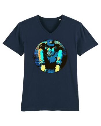 Hood Boy French Navy