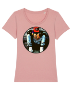 Hood Boy Tricou mânecă scurtă guler larg fitted Damă Expresser