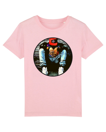 Hood Boy Cotton Pink