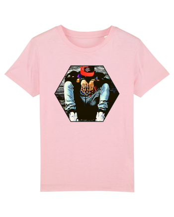 Hood Boy Cotton Pink