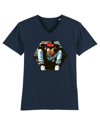 Hood Boy French Navy