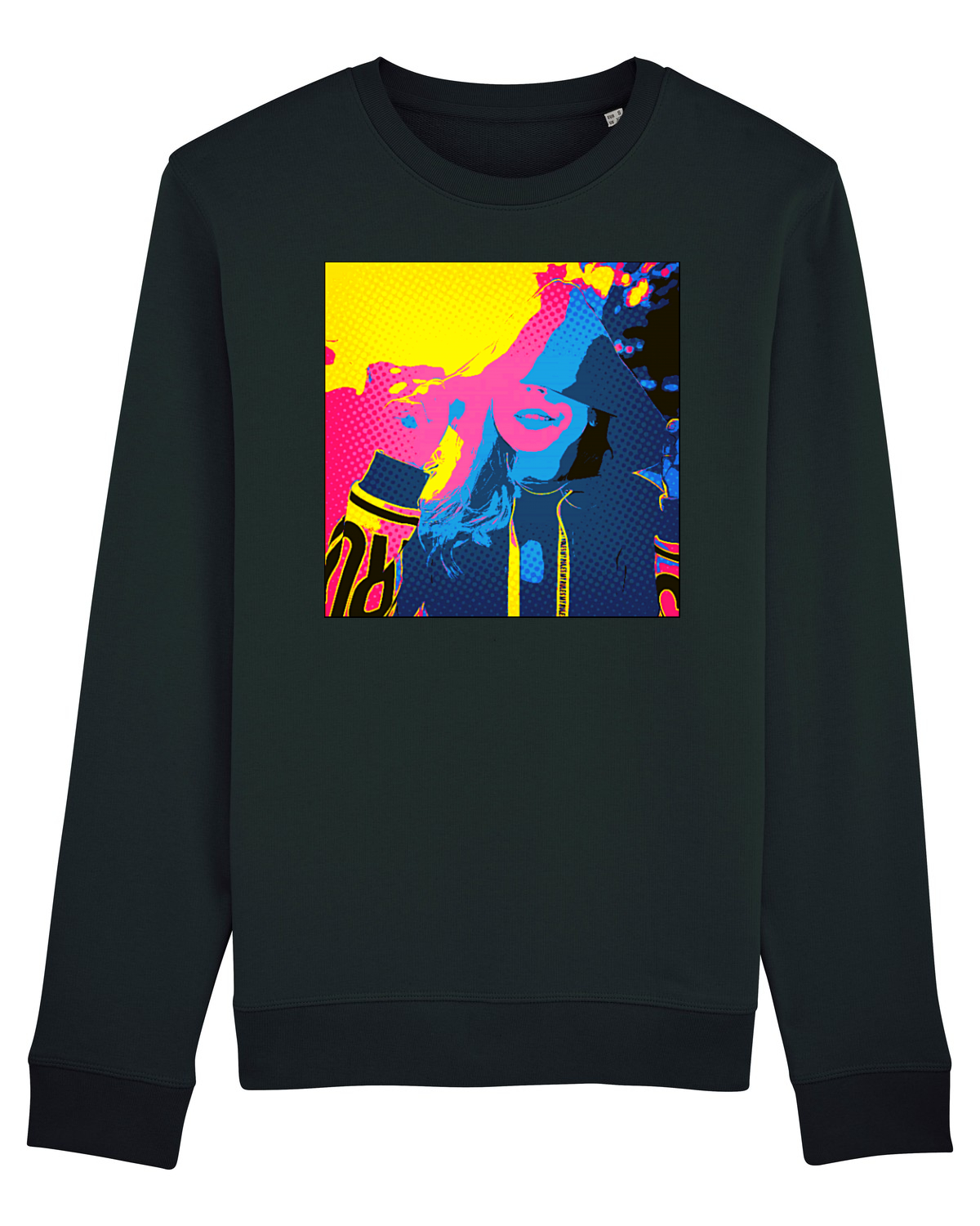 Bluză mânecă lungă Unisex Rise Black