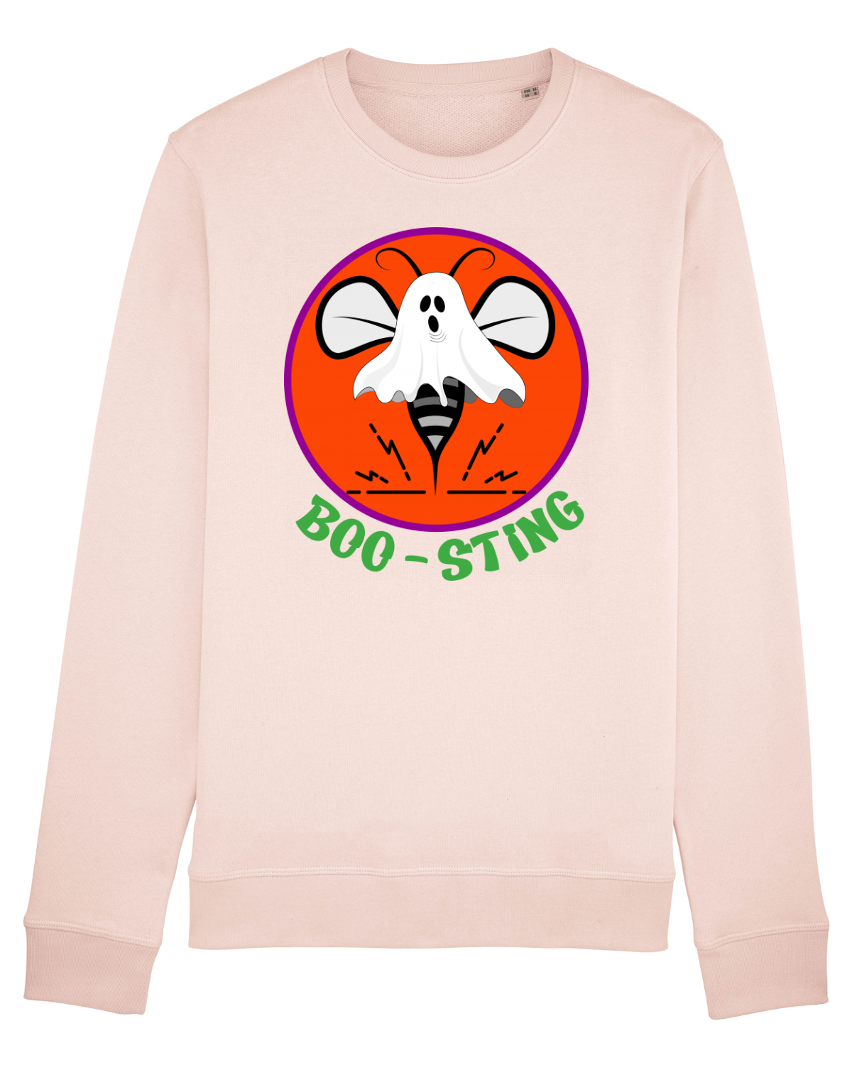 Bluză mânecă lungă Unisex Rise Candy Pink
