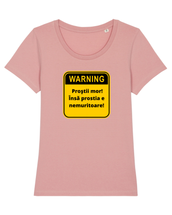 Warning! Prostii mor! Insa prostia e nemuritoare! Canyon Pink