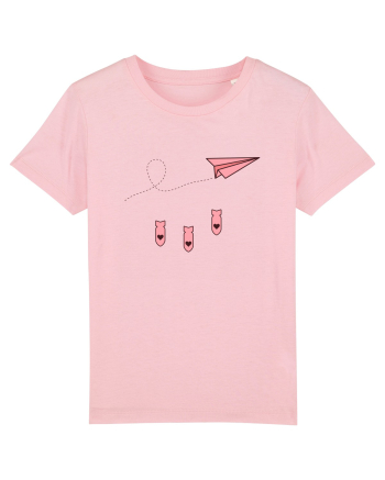 Avion de hartie Cotton Pink