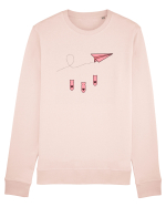 Avion de hartie Bluză mânecă lungă Unisex Rise