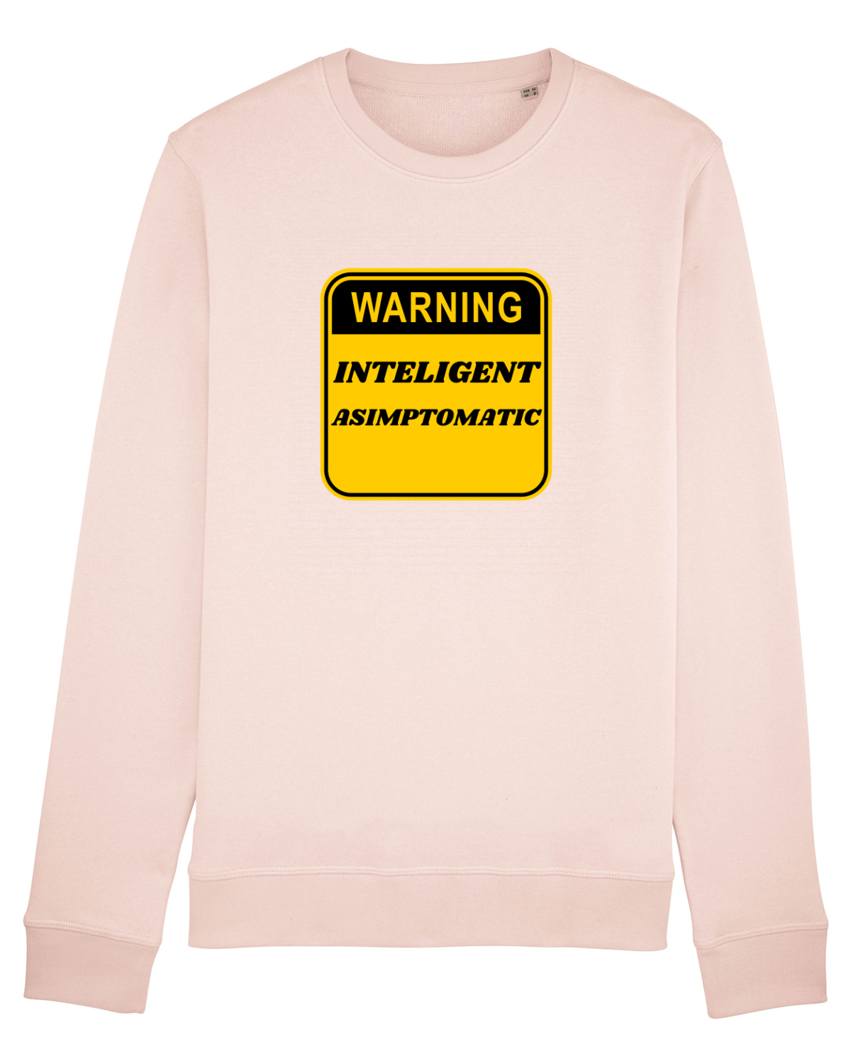 Bluză mânecă lungă Unisex Rise Candy Pink