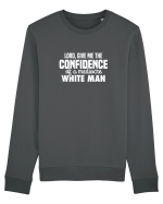 Mediocre white man Bluză mânecă lungă Unisex Rise