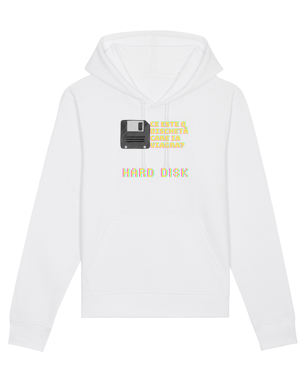 Hanorac Unisex Drummer White
