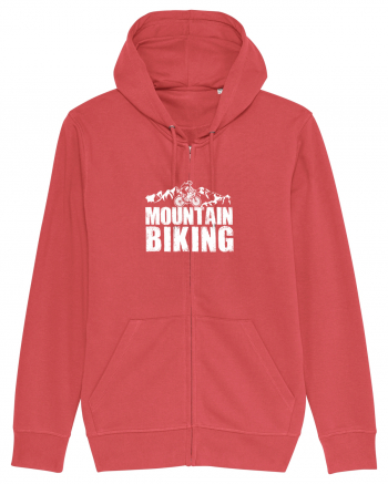 Mountain Biking Carmine Red
