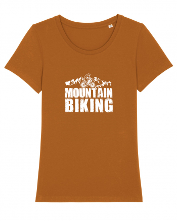 Mountain Biking Roasted Orange