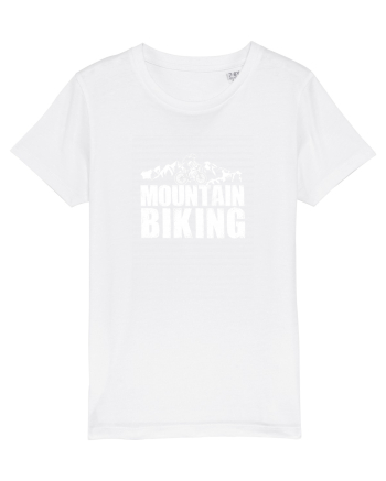 Mountain Biking White