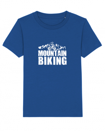 Mountain Biking Majorelle Blue