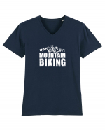 Mountain Biking Tricou mânecă scurtă guler V Bărbat Presenter