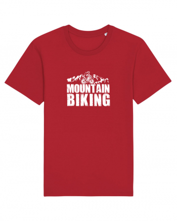 Mountain Biking Red