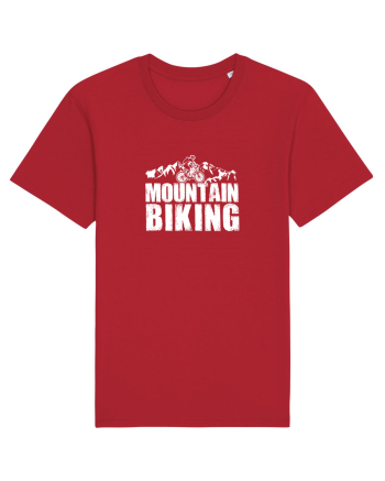 Mountain Biking Red