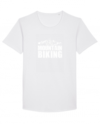 Mountain Biking White